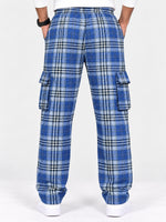 Exclusive Cargo Check Casual Trouser For Men