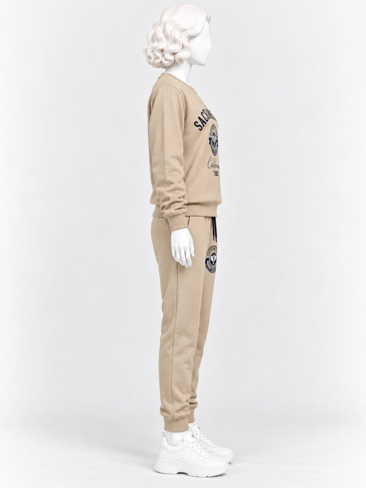 Women's Graphic Printed Terry Co-Ord Set