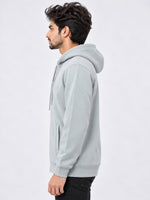 Men’s Plain Fleece Zip-Up Hoodie