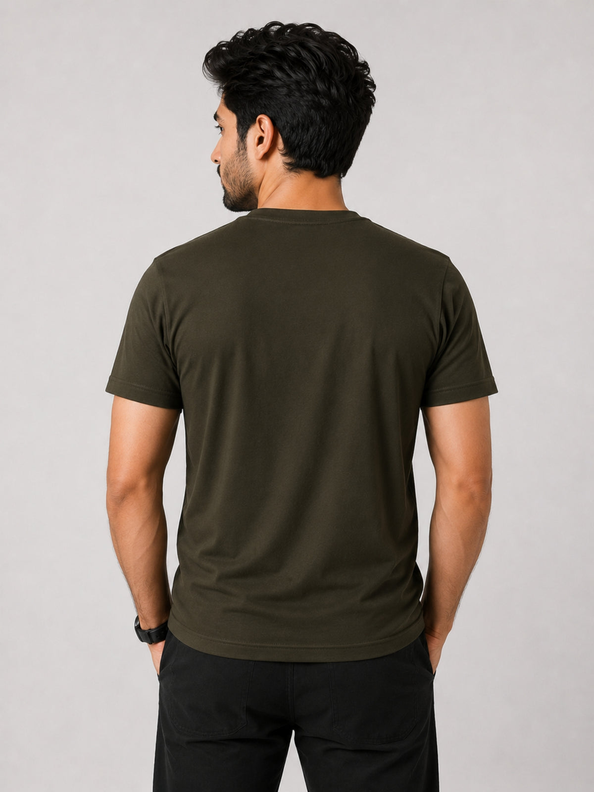 HG "STAY ON TRACK" Printed Tee Shirt - Woodrush