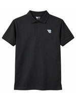 West Line Men's Classic Polo Shirt- Black