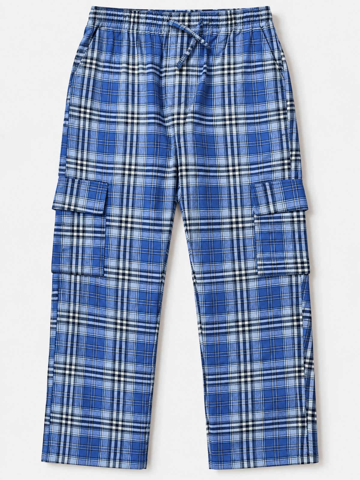 Exclusive Cargo Check Casual Trouser For Men