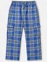 Exclusive Cargo Check Casual Trouser For Men