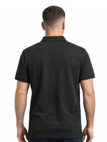 West Line Men's Classic Polo Shirt- Black