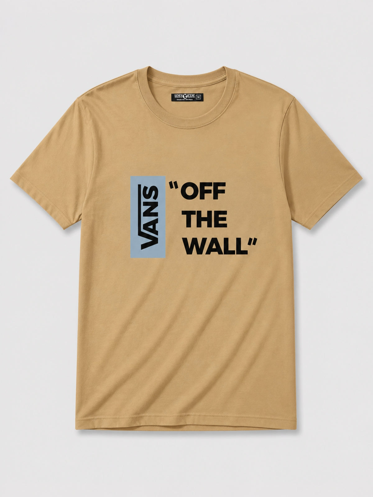 Exclusive " VANS " Printed Tee Shirt - Laser Brown
