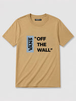 Exclusive " VANS " Printed Tee Shirt - Laser Brown