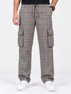 Exclusive Cargo Check Casual Trouser For Men
