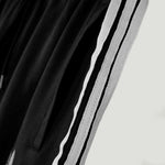 Men's Stylish & Trendy Side Sewed Stripes Trouser - Black