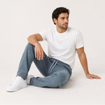 Men's Basic Summers Essential Cotton Jersey Trousers