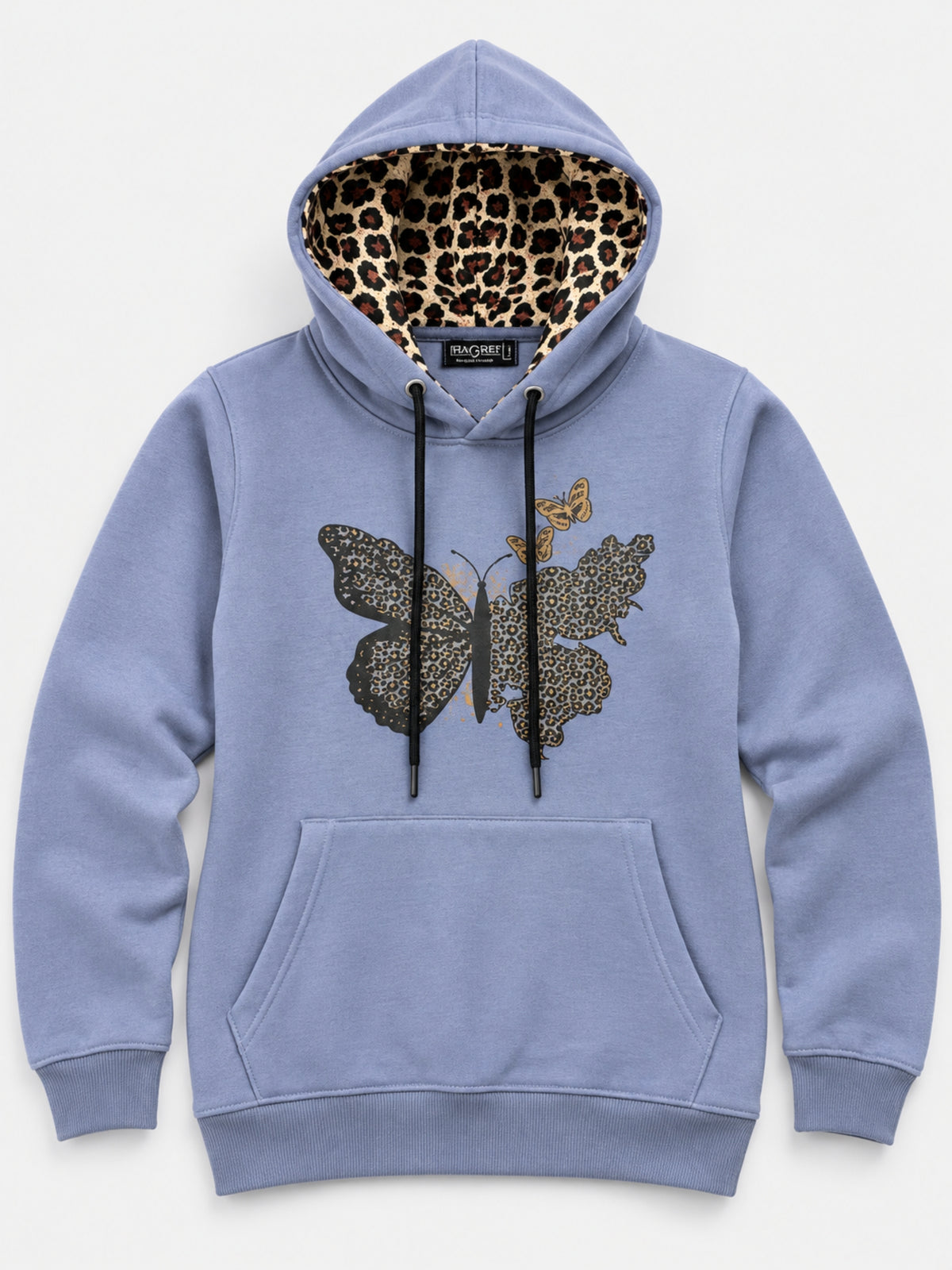 Women's Butterfly Graphic Fleece Hoodie
