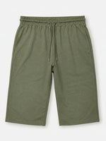 Men's Essential Cotton Jersey 3 Quarter Lounge Shorts
