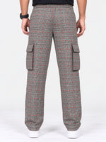 Exclusive Cargo Check Casual Trouser For Men
