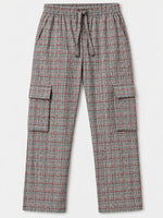 Exclusive Cargo Check Casual Trouser For Men
