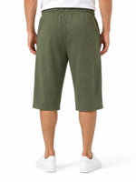 Men's Essential Cotton Jersey 3 Quarter Lounge Shorts
