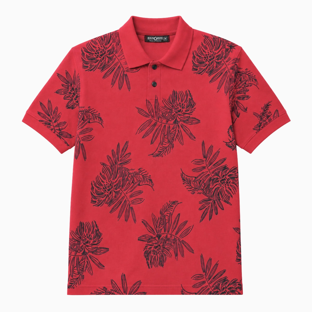 Men's All Over Printed Polo Shirt