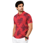 Men's All Over Printed Polo Shirt