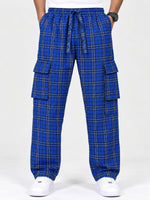 Exclusive Cargo Check Casual Trouser For Men