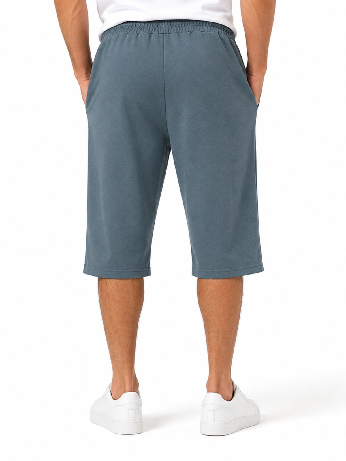 Men's Essential Cotton Jersey 3 Quarter Lounge Shorts