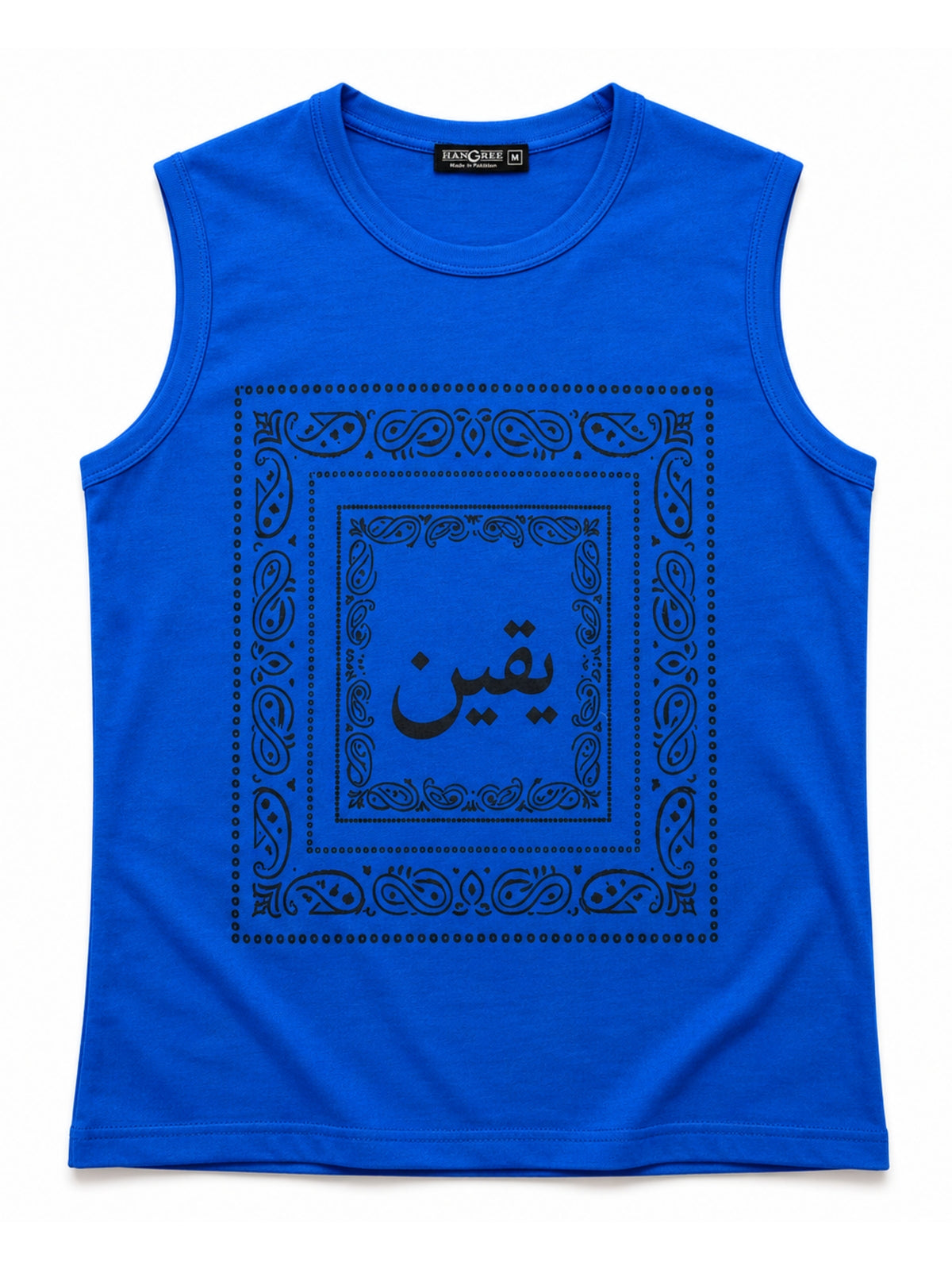Men's Bandana Graphic Sleeveless Tank Top