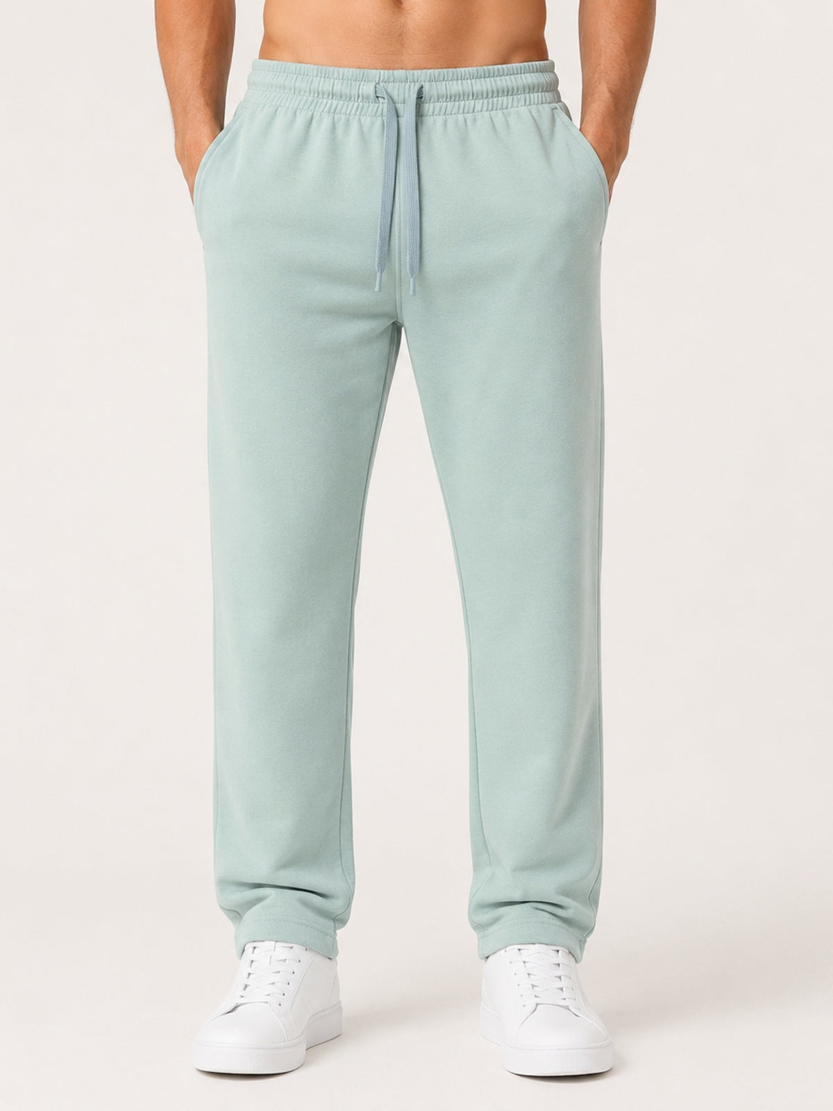 Men's Basic Summers Essential Cotton Jersey Trousers