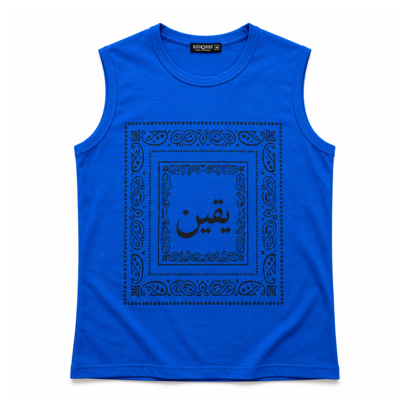 Men's Bandana Graphic Sleeveless Tank Top
