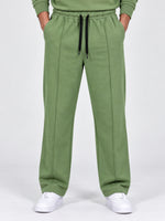 Men's Interlock Center Seam Open Bottom Trousers