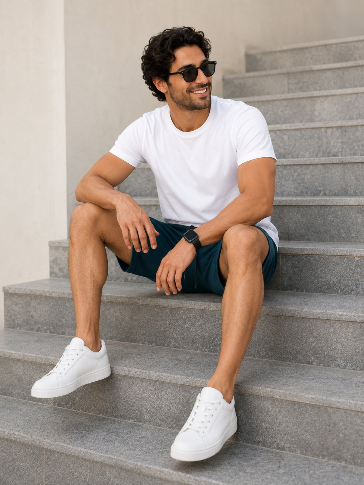 Men's Essential Cotton Jersey Lounge Shorts