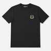 Men's Signature Crest Logo Cotton Jersey T-Shirt - Black