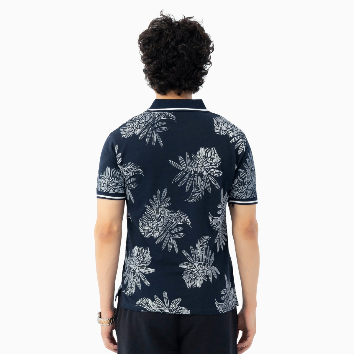 Men's All Over Printed Polo Shirt