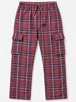 Exclusive Cargo Check Casual Trouser For Men