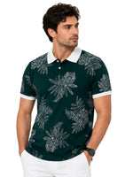 Men's All Over Printed Polo Shirt