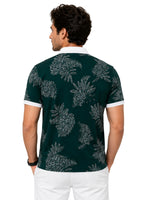 Men's All Over Printed Polo Shirt