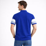 Men’s Premium Colorblock Polo Shirt – Royal Blue