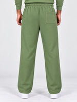 Men's Interlock Center Seam Open Bottom Trousers