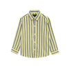 Exclusive Boy's Multicolor Lining Casual Shirt - Yellow