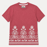 Women's Heritage Floral Border Cotton Jersey T-Shirt