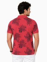 Men's All Over Printed Polo Shirt