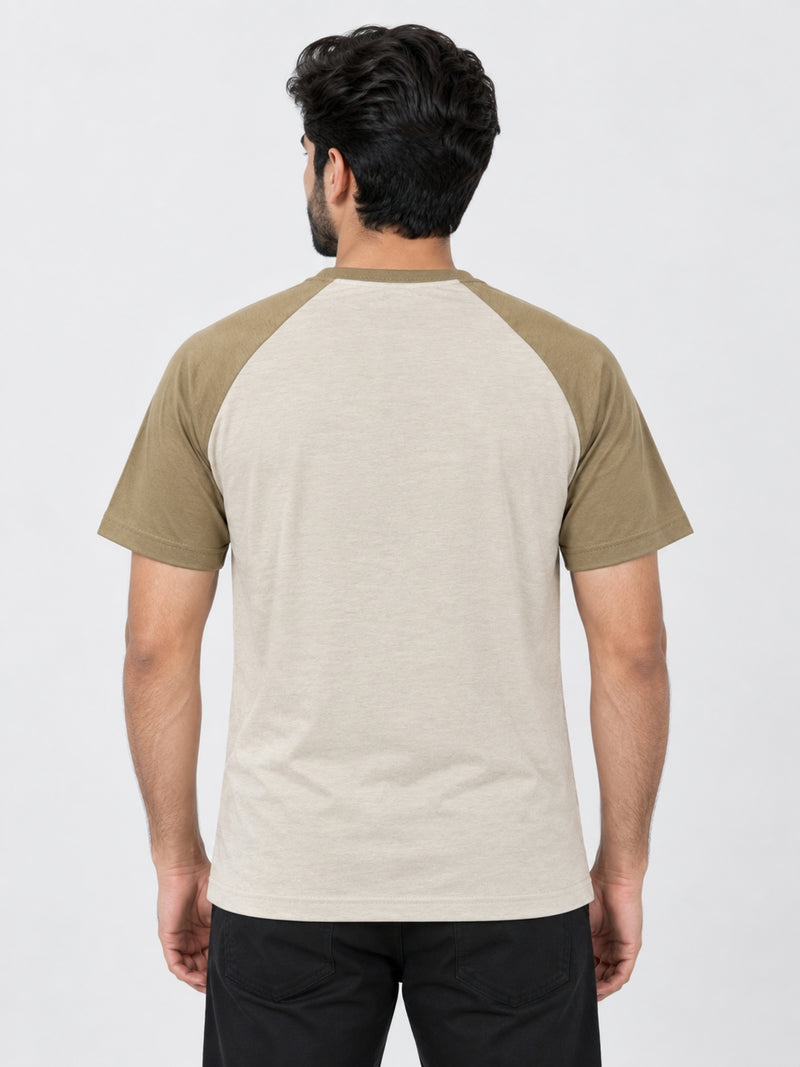 HG SIGNATURE EMB RAGLAN TEE SHIRT