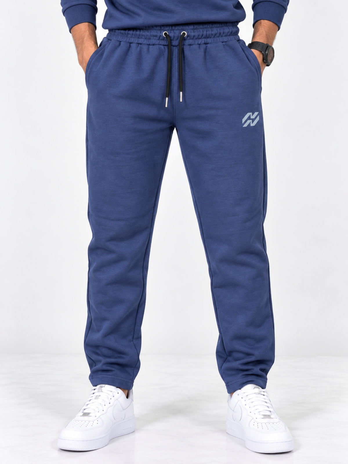 Men's Signature Fleece Sweat Pant In Fleece - Navy