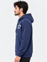Men's "Brooklyn" Printed Fleece Zip Up Hoodie