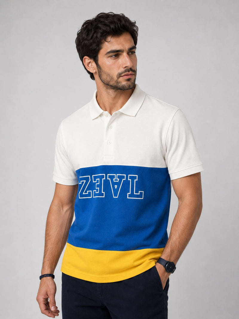 HG PREMIUM TRIO PANEL FASHION POLO SHIRT