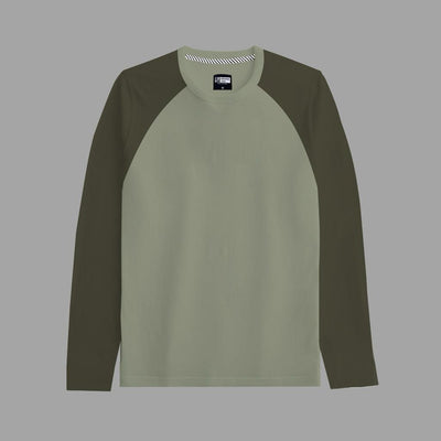 Full Sleeves Raglan Tee Shirt