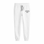 Women’s Printed Hoodie & Joggers Fleece Tracksuit - White
