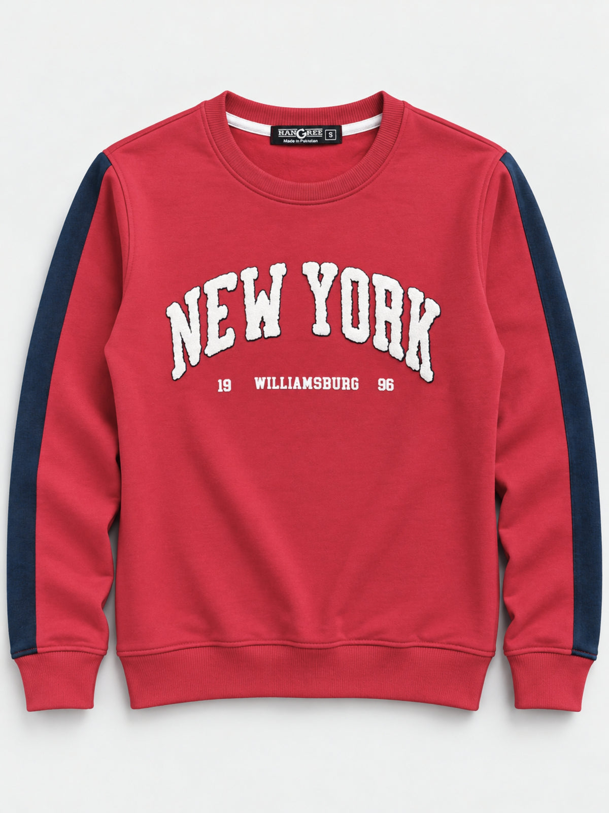 Women's "New York" Printed Fleece Sweat Shirt