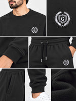 Men's Signature Emb. Fleece Co-Ord Set