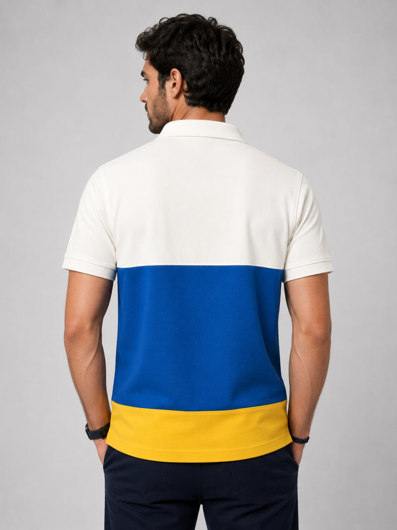 HG PREMIUM TRIO PANEL FASHION POLO SHIRT
