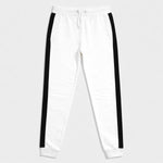 HG Men’s Contrast Panel Terry Tracksuit Crewneck Set - White Black