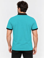 HG SIGNATURE EMB. CONTRAST COLLAR FEROZI POLO