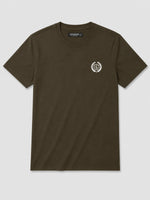Men's Signature Emb. Round Neck Tee Shirt - Woodrush