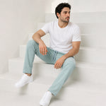 Men's Basic Summers Essential Cotton Jersey Trousers